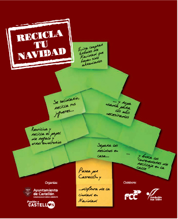 Campaña “Recicla tu Navidad”