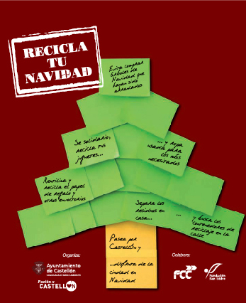 Campaña “Recicla tu Navidad”